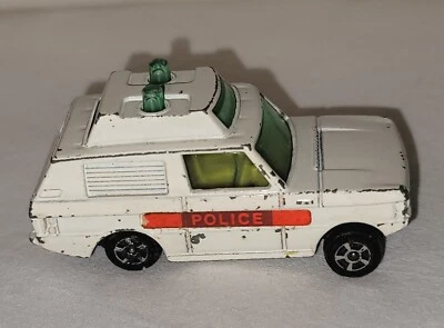 Vintage; CORGI JUNIORS; RANGE ROVER POLICE; In Obvious Used Condition; - Image 1 of 4