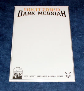 DISTURBED DARK MESSIAH #1 B 1:5 CUBIERTA EN BLANCO variante OPUS TIM SEELEY 2022 CASI NUEVO - Imagen 1 de 1