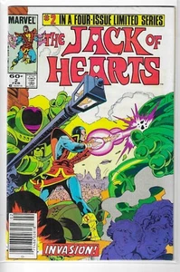 THE JACK OF HEARTS #2 MARVEL 1984 #2 IN A FOUR-ISSUE LIMITED SERIES  NEW - Picture 1 of 1