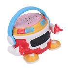 (Genericmkwbvq13gs-12)Children Musical Toy Baby Robot Toy Fine Workmanship