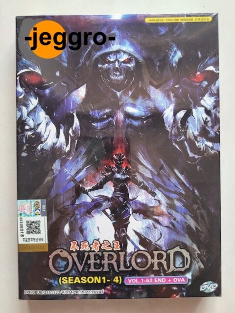 FREE USPS DVD ANIME OVERLORD SEASON 4 IV VOL.1-13 END ENGLISH DUBBED