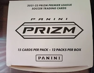 2021-22 Panini Prizm EPL Premier League Soccer 12-Pack CELLO BOX Fat Value Multi - Picture 1 of 2