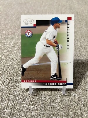 2003 Leaf #112 Ivan Rodriguez - Image 1 of 2