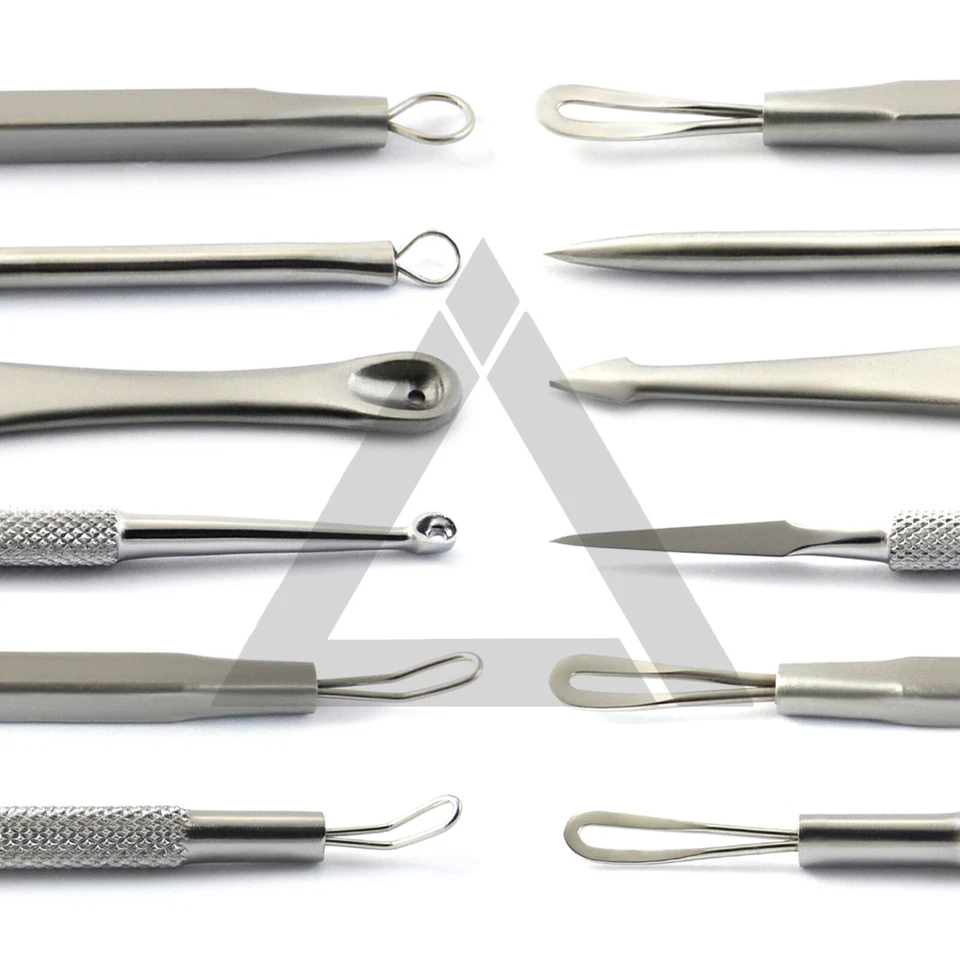 BEADEN® INSTRUMENTS/MEDSPO Pickel Flecken Porenreiniger Komedonen Extraktor & Mitesser Entferner Hautpflege