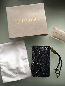 JIMMY CHOO KLEINE GELDBÖRSE/MÜNZETUI - NEU MIT ETIKETT/BOX - Bild 1 von 7