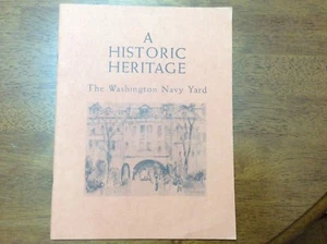 The Washington Navy Yard A Historic Heritage history booklet - Picture 1 of 8