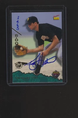 1995 Signature Rookies Tetrad Todd Helton #58 On Card Auto 3465/5000 Autograph - Image 1 of 2