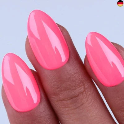 Imtiti Neon UV Nagellack, 1 Pcs 15 ML Neon Rosa Gel Lack Soak Off LED UV Nagel - Bild 1 von 4