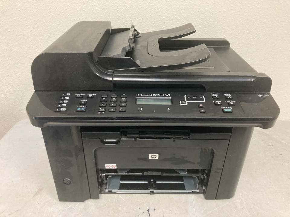 HP LaserJet Pro M1536DNF All-In-One Laser Printer Copier Scanner Fax - Image 1 of 4