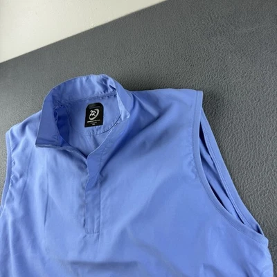 Zero Restriction Vest Men’s 2XL Blue Golf Windbreaker Pullover Performance - Image 1 of 4