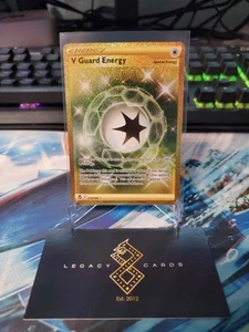 V Guard Energy 215/195 - SWSH: Silver Tempest Secret Rare - Pokémon TCG (NM) - Picture 1 of 1