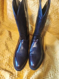 Size 15ee Mens Cody James Cowboy Boots, Black Cherry - Picture 1 of 5