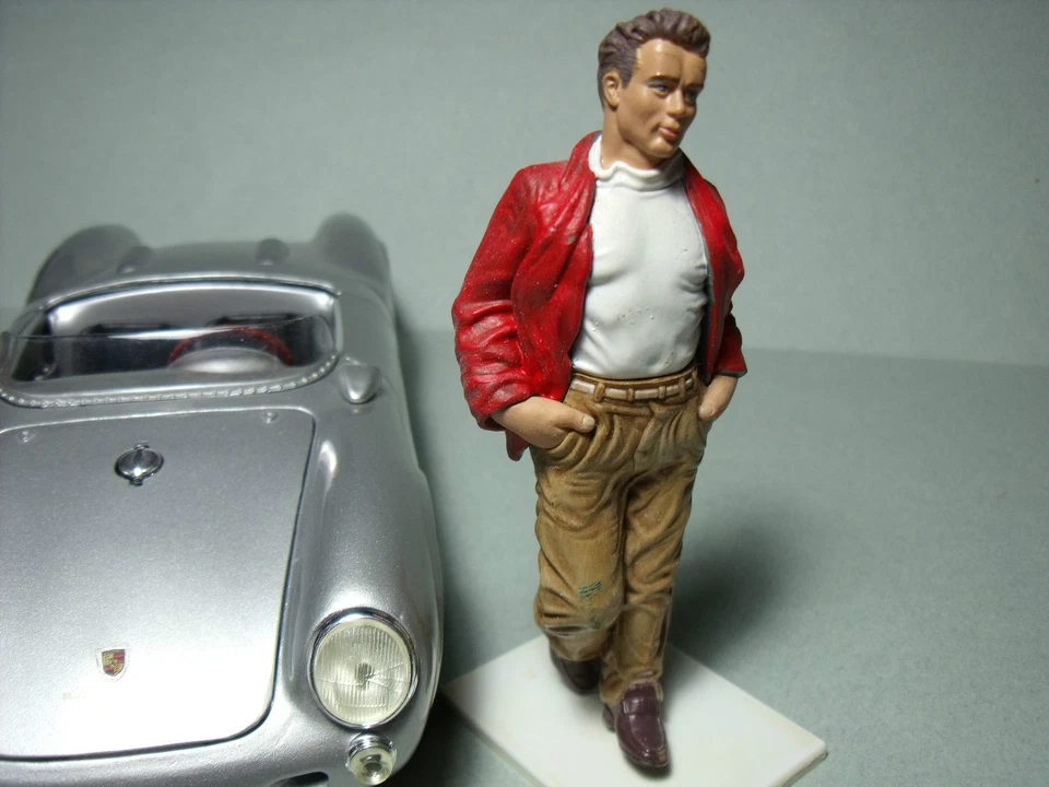 1/18 FIGURE  JAMES DEAN  VROOM  PAINTED  FOR  NOREV  SCHUCO  AUTOART  MINICHAMPS - Image 1 of 1