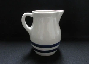 Robinson Ransbottom Pottery (RRP) Blue Stripe (#303-H) Jug/Pitcher - Picture 1 of 14