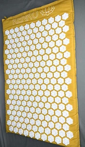 Kenko Acupressure Mat Acupressure Mat Yellow a5ad - Picture 1 of 5