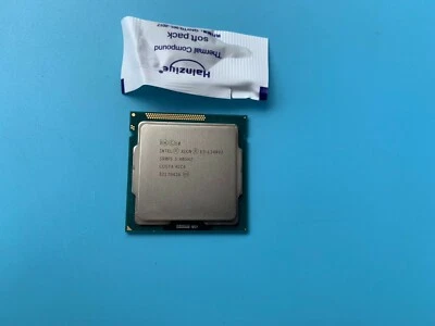 Intel Xeon E3-1240V2 E3-1240 V2 CPU 8M Cache 3.40 GHz Quad Core LGA 1155 SR0P5 - Image 1 of 2