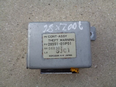 1986 NISSAN 300ZX (2+2) THEFT WARNING CONTROL MODULE COMPUTER UNIT OEM Foto 1 de 4