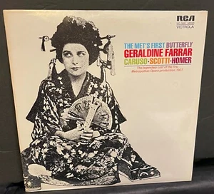 sealed The Met's 1st Butterfly Geraldine FARRAR Scotti CARUSO Homer RCA VIC-1600 - Picture 1 of 3