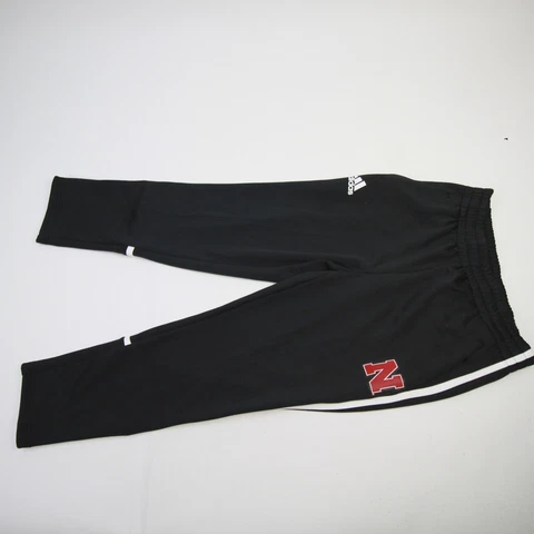 Nebraska Cornhuskers adidas Aeroready Athletic Pants Men's Black New Cover