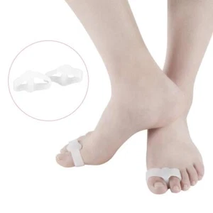 3 pares separador de dedos juanete Hallux Valgus Corrector pie dedo enderezador - Picture 1 of 6