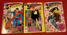 Superman (1987) #10 #11 & #12 DC Comics John Byrne VG