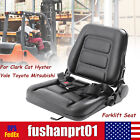 Universal Forklift Seat For Clark Cat Hyster Yale Toyota Mitsubishi Black New