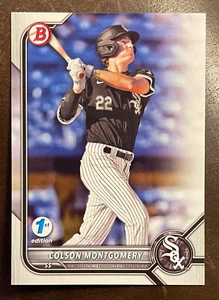 2022 Bowman Draft #BD-54 Colson Montgomery Chicago White Sox 1st Edition - Picture 1 of 2