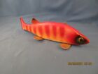 VINTAGE Red Perch FISH DECOY ~ ICE FISH SPEARING ~ FISHING LURE Bear Creek Decoy