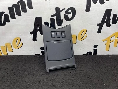 Infiniti G37 2008 cupé S consola central portavasos con interruptor de calefacción de asiento OEM Foto 1 de 4