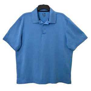 Polo de golf Champion Duo seco para hombre grande azul mediano manga corta - Imagen 1 de 7