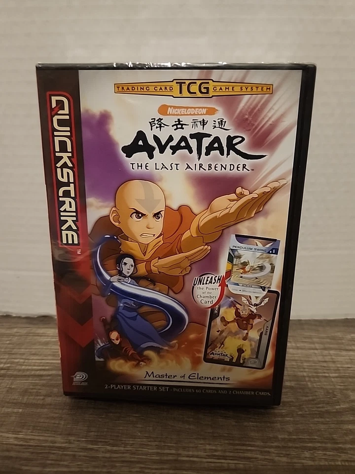 Avatar The Last Airbender 2 Player Starter Set Master of Elements Quickstrike