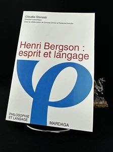 Henri Bergson: esprit et langage, Claudia Stancati 2001 - Bild 1 von 11