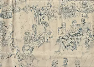 "QUILTIE LADIES" di Sallie Astheimer - Andover Fabrics 2267 - Stampa cotone 1 iarda - Foto 1 di 3