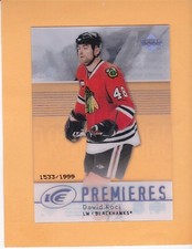 DAVID KOCI #126 2007 08 UPPER DECK ICE PREMIERES ROOKIE SP 1999 BLACKHAWKS NM-MT