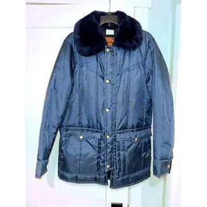 Vintage Walls Insulated Jacket Blizzard Pruf Full Zip and Snap Men’s Medium - Picture 1 of 9