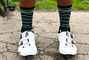 DeFeet Aireator Cycling Socks by YouTuber Manual Pedal, Size Small/Medium - Picture 1 of 6