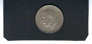 UK: 1920 - Half Crown Silver Ex. Fine or near UNC Coin. As Shown on Scan - Picture 1 of 2