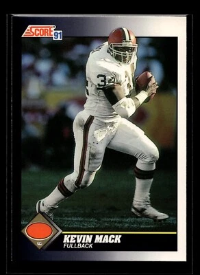 1991 Score #470 Kevin Mack (EX)(FTB) - Image 1 of 2