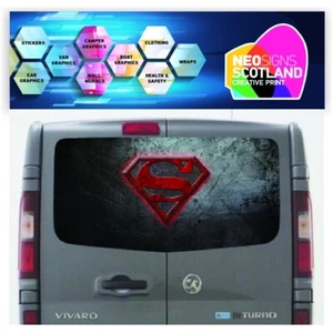 Rivestimento portellone posteriore per Vauxhall/Opel Vivaro rilascio aria vinile VIV014 - Foto 1 di 1