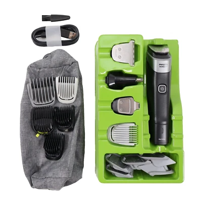 Philips Norelco Multigroom Series 5000 All-in-One Trimmer Hair Clipper MG5970/49 - Image 1 of 4