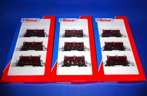 ROCO H0 44074 Set di 3 carrelli ribaltabili DB - Foto 1 di 8