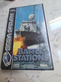 Battle Stations for Sega Saturn incl. original packaging and instructions PAL