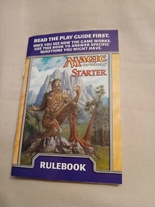 Magic the Gathering Starter Rulebook Guide Instructions Mtg Book - Picture 1 of 2