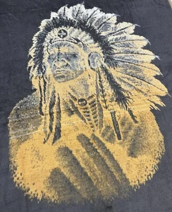 Vintage Indian Native American Cannon Ibena Reversible Throw Blanket *RARE* - Picture 1 of 5