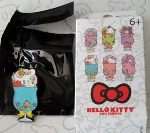 Cinnamoroll Hello Kitty & Friends Sanrio Sippers Enamel Lapel Mystery Pin - Picture 1 of 3