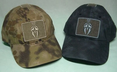 KRYPTEK SPARTAN HELMET TAPE PATCH HUNTING HAT, CHOICE OF CAMO PATTERN - Image 1 of 4