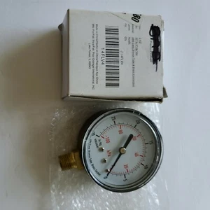 Medidor de vacío 4flv4 aprobado por Grainger, prueba, 2-1/2 pulgadas - Imagen 1 de 5