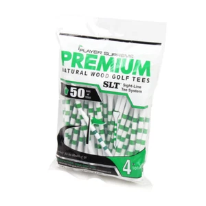 Player Supreme Sight Line Tees 50 Pack 4" Green - Picture 1 of 1