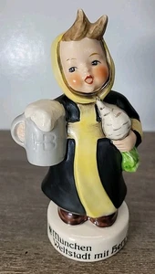 Vtg Goebel Hummel 5⅛" Figurine L Mun44 TMK4 Munchen Weltstadt Mit Herz 1970 - Picture 1 of 5