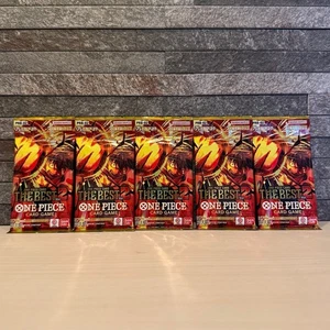Presale One Piece Card Game Premium The Best PRB-02 5 Pack Set Japanese TCG New - Picture 1 of 6